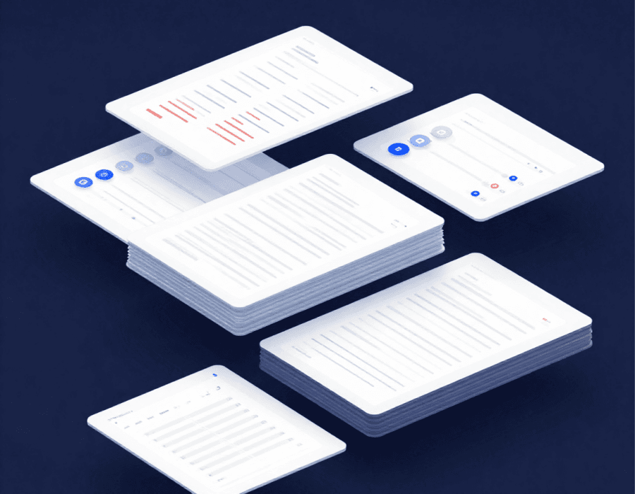 Report marketplace tile with research cover and decision notes